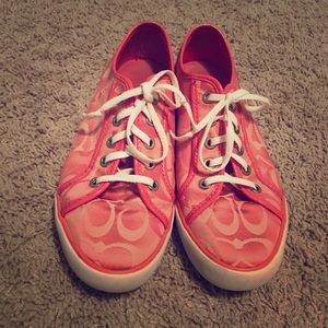 Coach Pink ‘Dee’ Sneakers